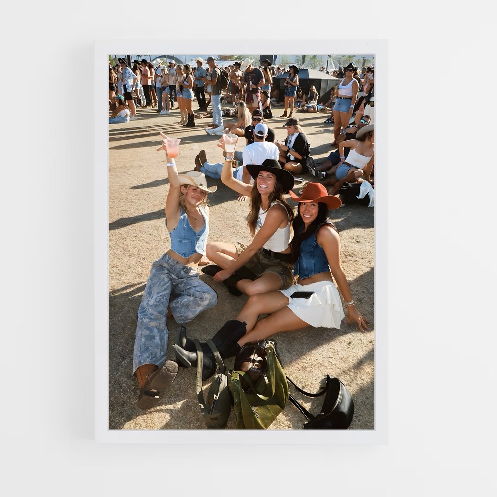 Poster Stagecoach de country – affiche Danse (vue 3)